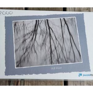 puzzleYOU Still River 2000 Piece Jigsaw Puzzle Sealed